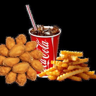 20 Wings, Large Fries - GAME DAY SPECIAL