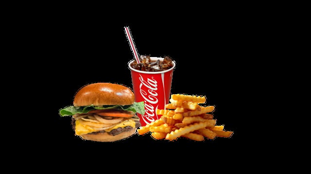 $10 DEAL - BYO Smashburger, fries & drink.