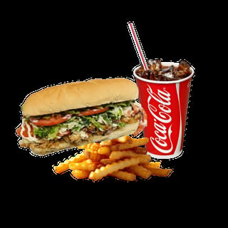 $17 DEAL - 8" Cheesesteak, Fries & Drink Special