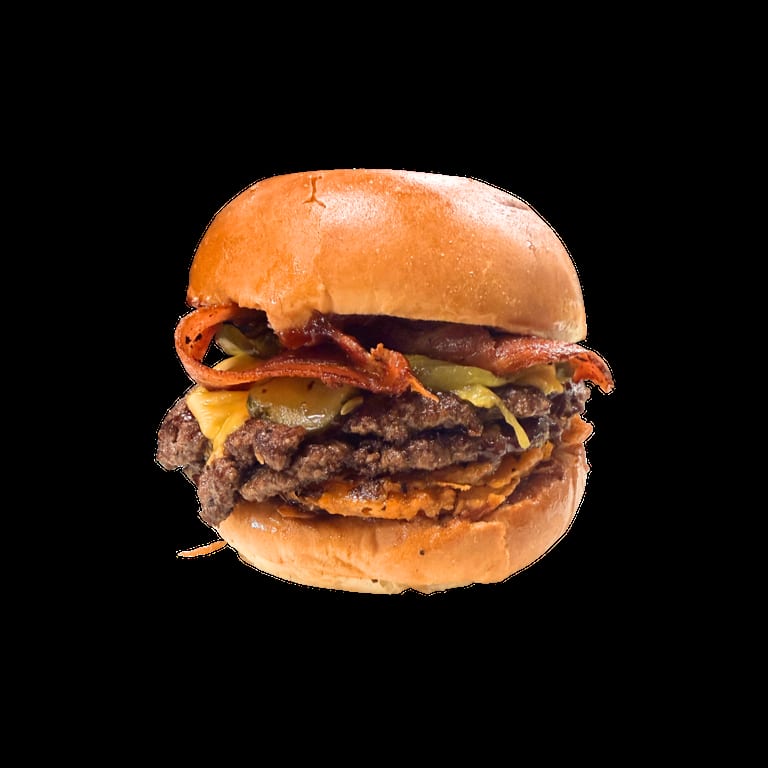 Indulge in Our Bacon Burger